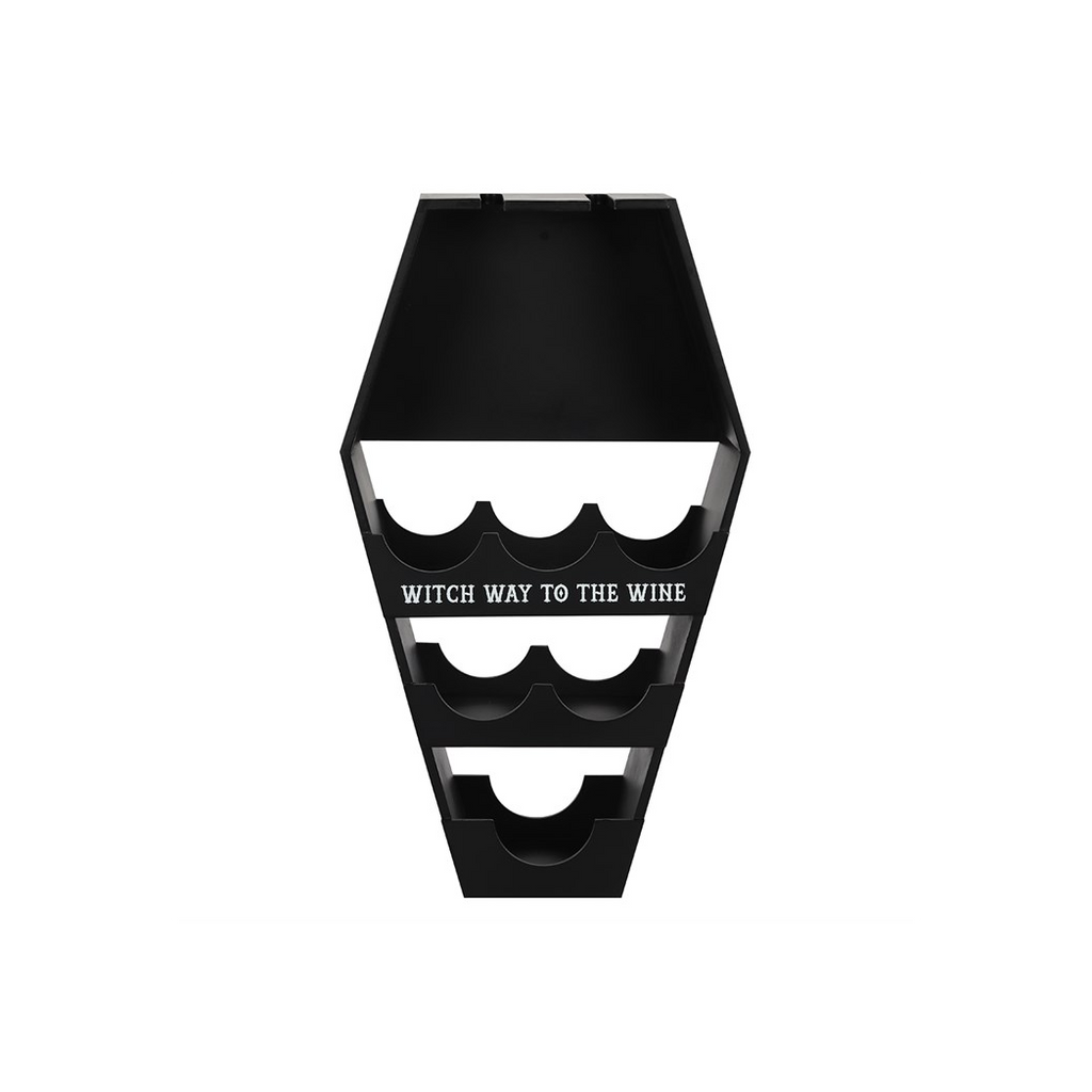 Coffin Wine Shelf