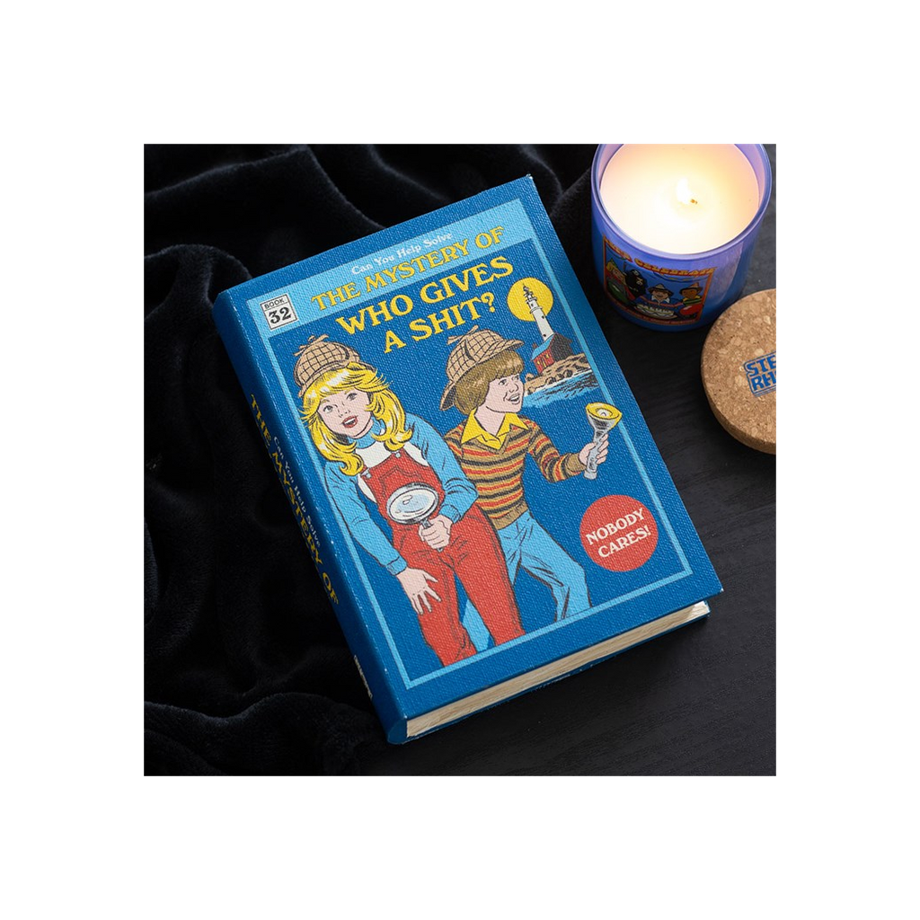 Who Gives a Shit Book Shaped Storage Box by Steven Rhodes