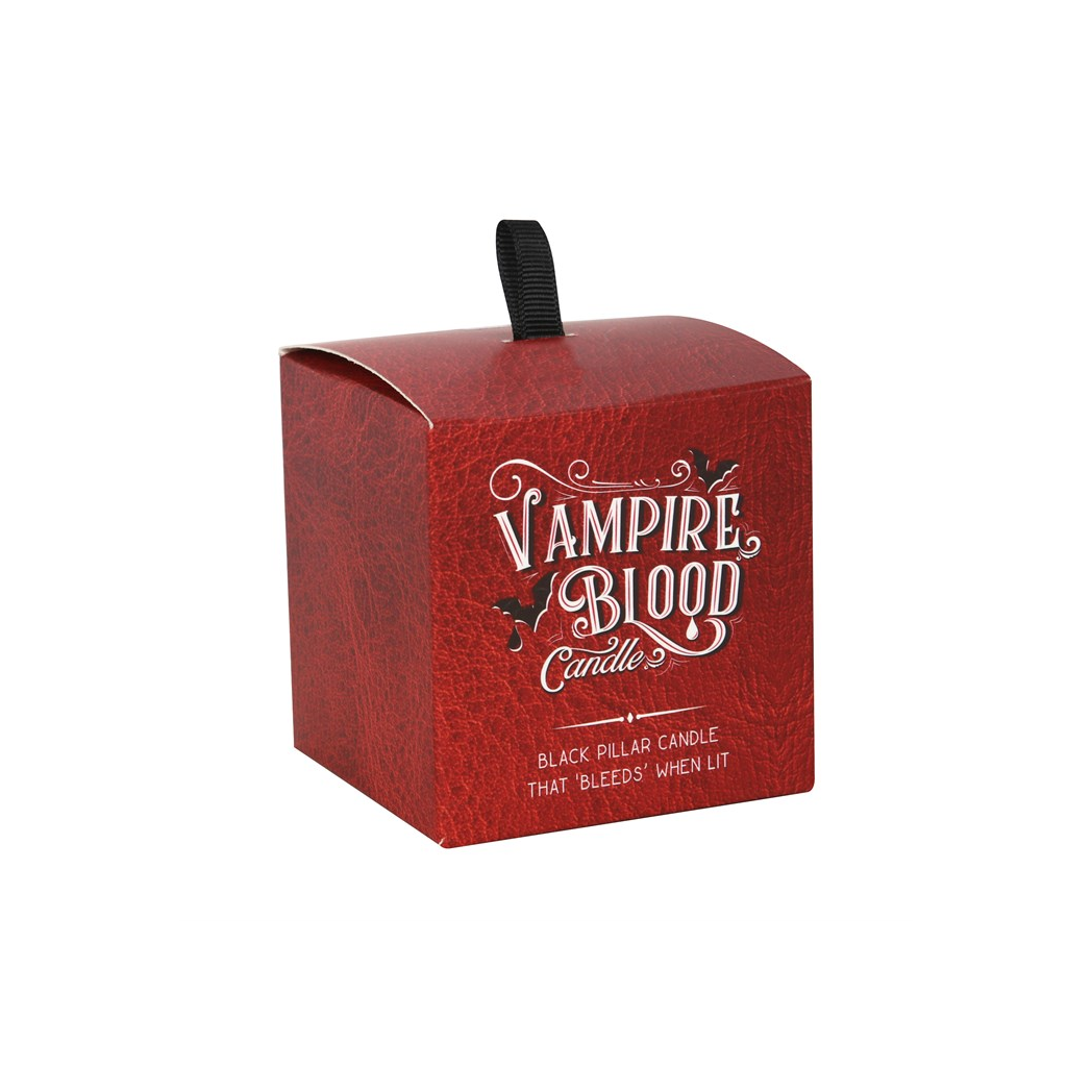 Small Vampire Blood Pillar Candle