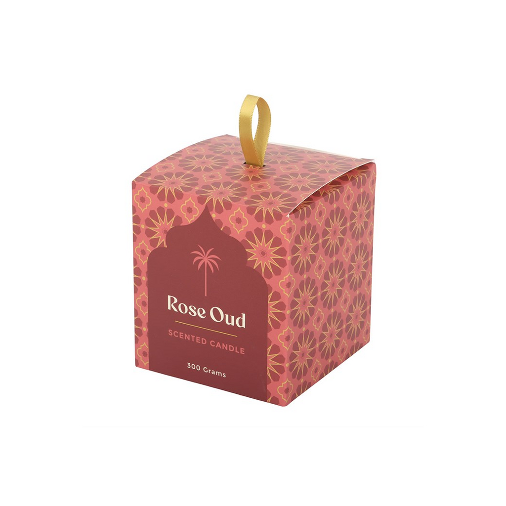 Arabian Nights Rose Oud Scented Candle