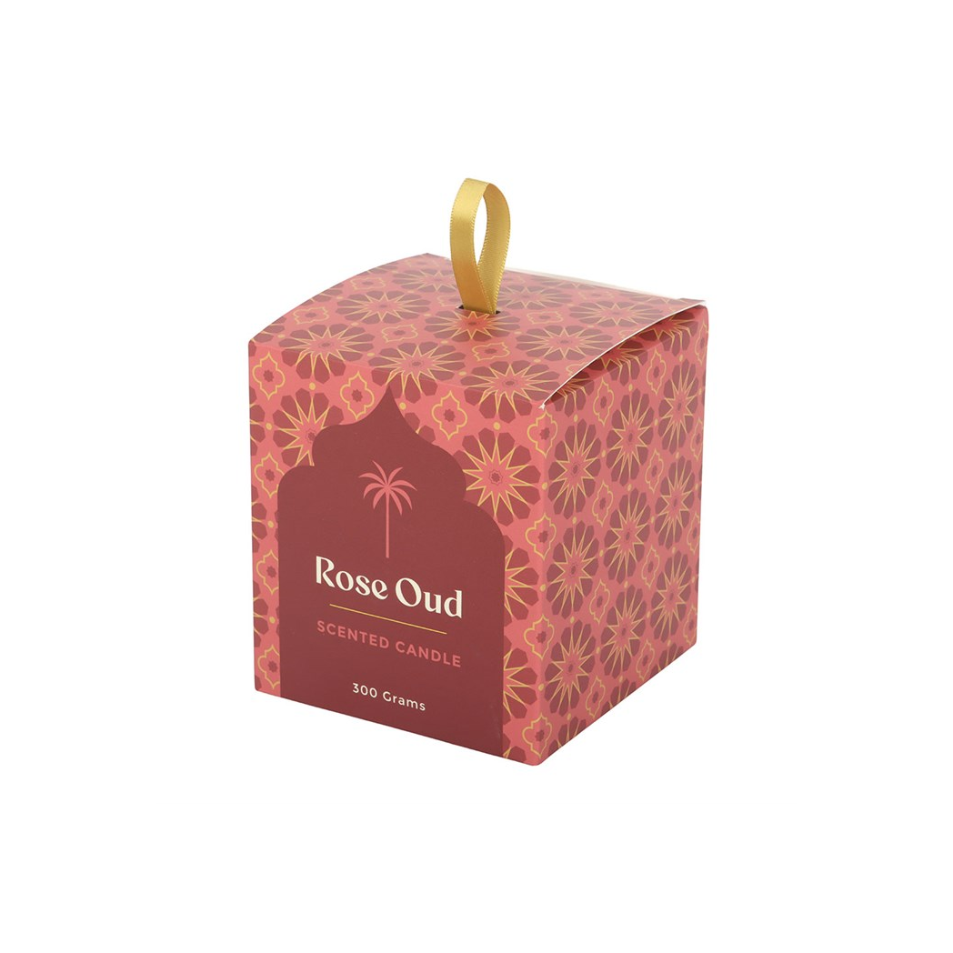 Arabian Nights Rose Oud Scented Candle