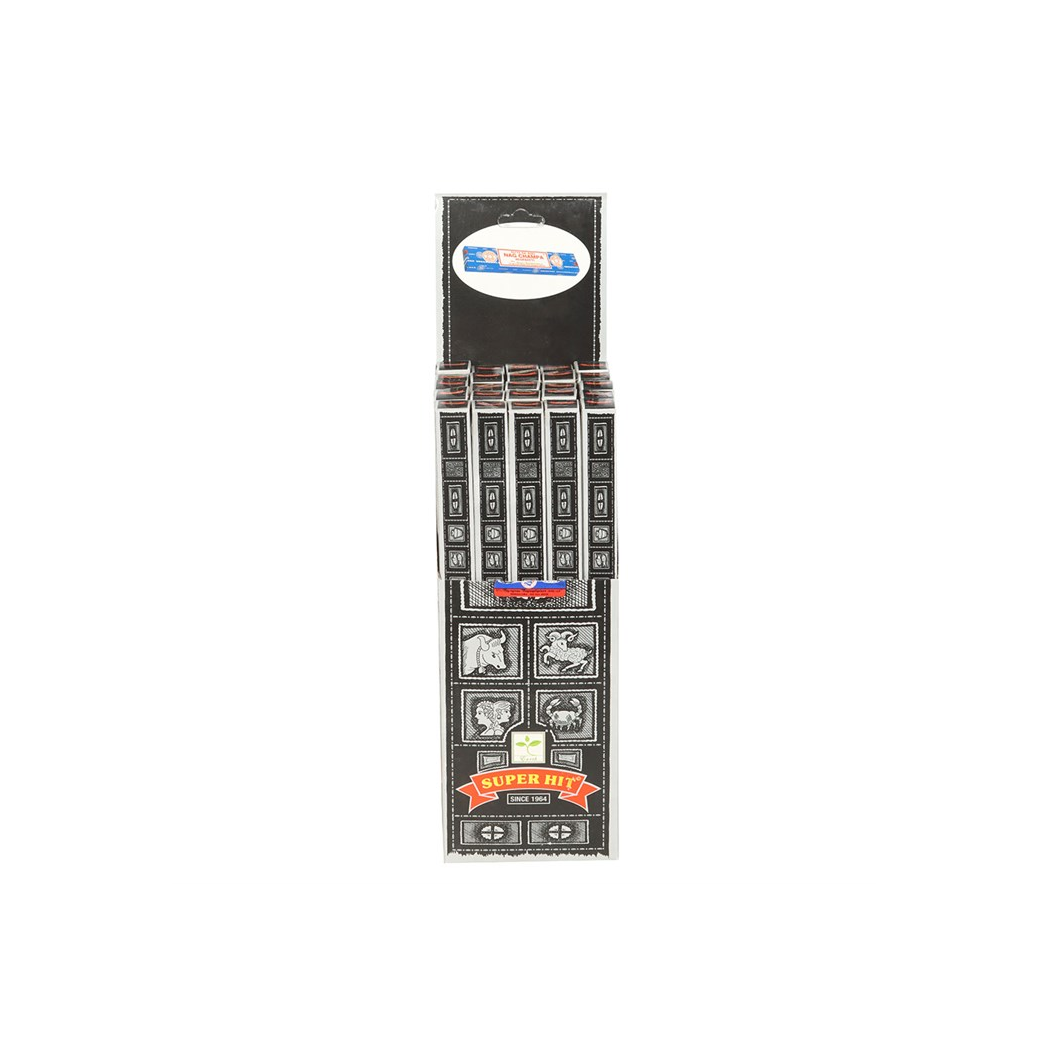 25 Packs of 10g Superhit Incense Sticks by Satya