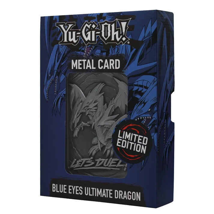 Yu-Gi-Oh! Blue Eyes Ultimate Dragon Limited Edition Metal Card