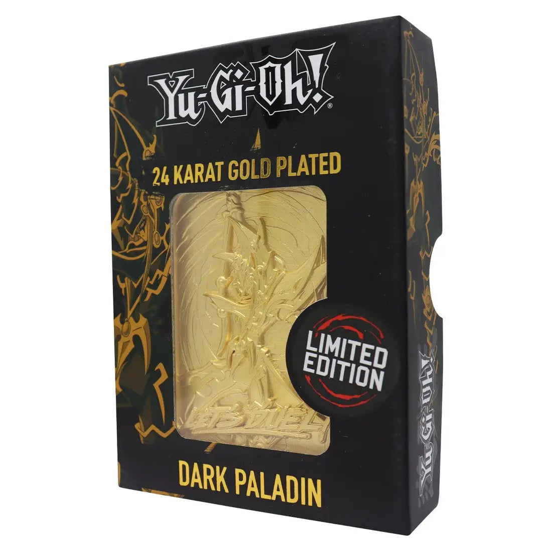 Yu-Gi-Oh! Dark Paladin 24k Gold Plated Limited Edition Metal Card