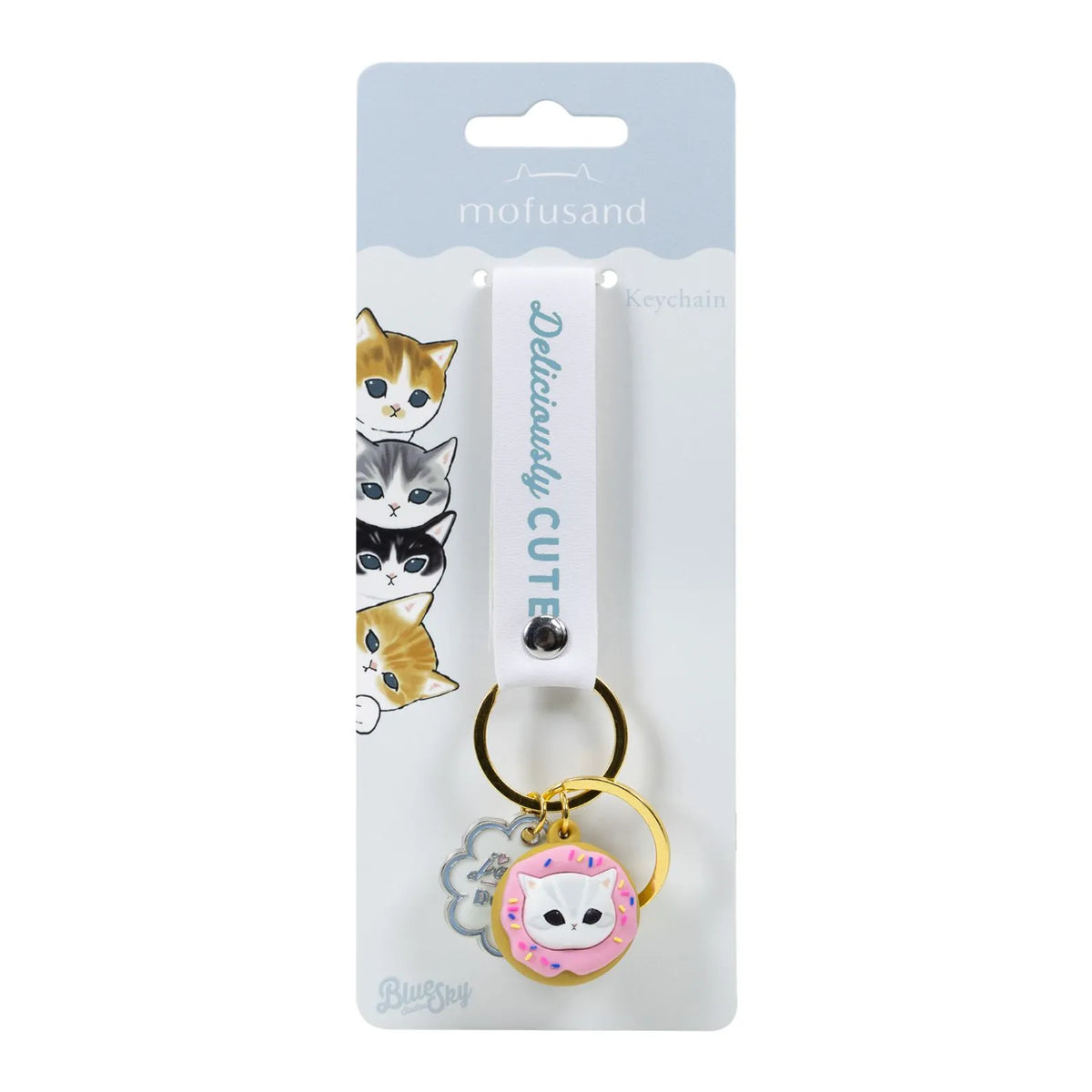 Mofusand Keyring - Donut