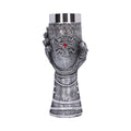 Medieval Knight Gauntlet Wine Goblet Hand Painted