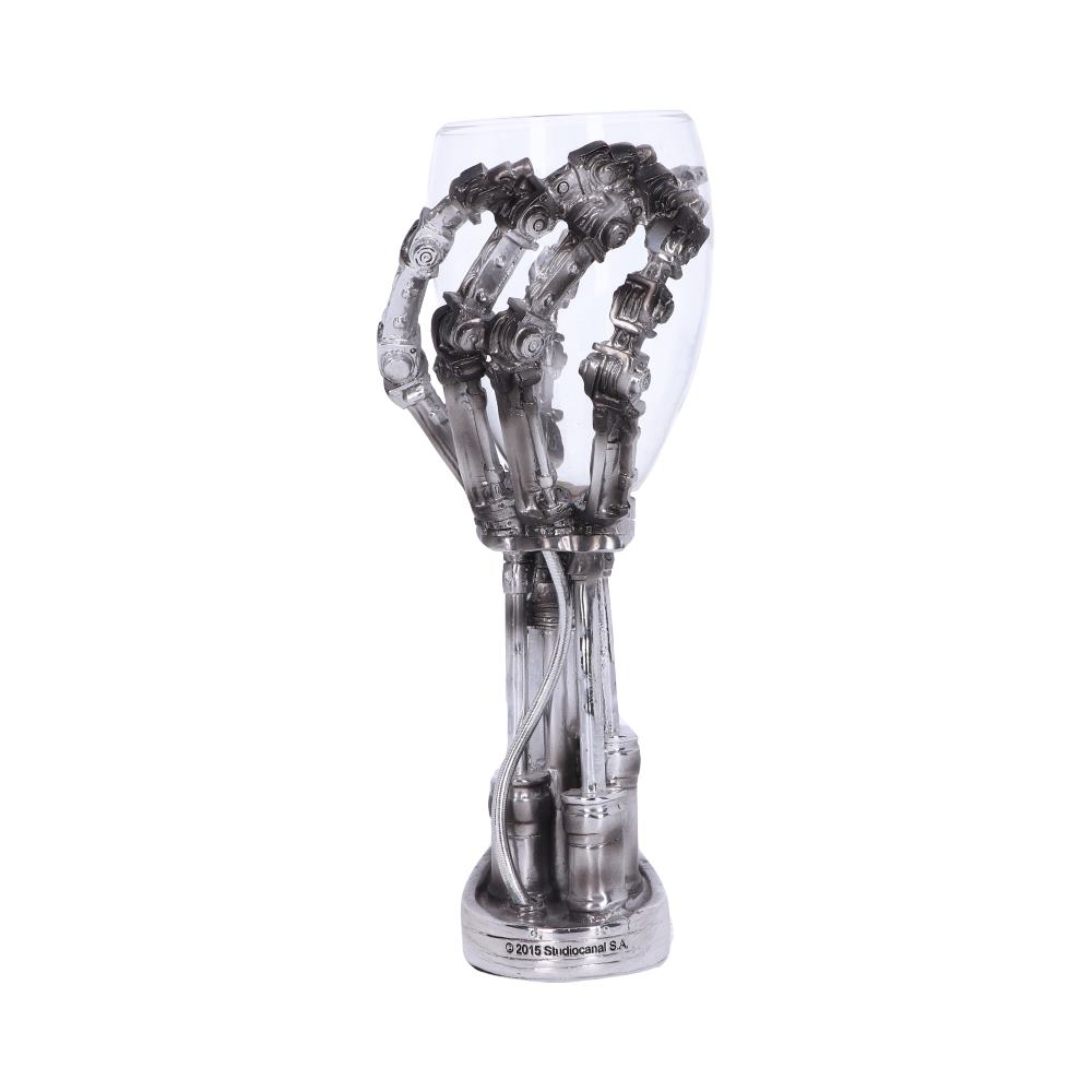Terminator 2 T-800 Hand Goblet Wine Glass Official Merchandise Judgment Day