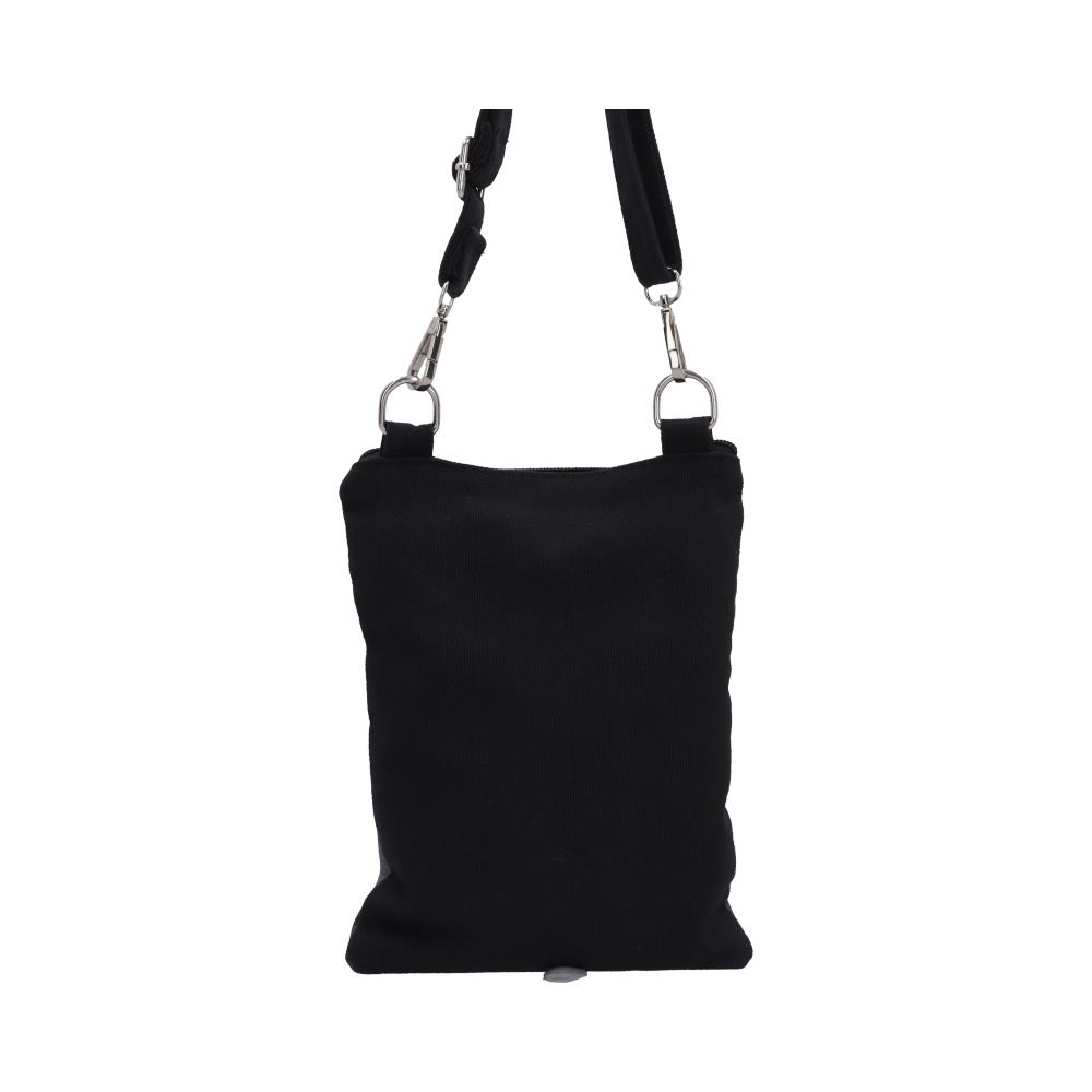 Small The Witching Hour Fantasy Witch Cat Shoulder Bag by Lisa Parker