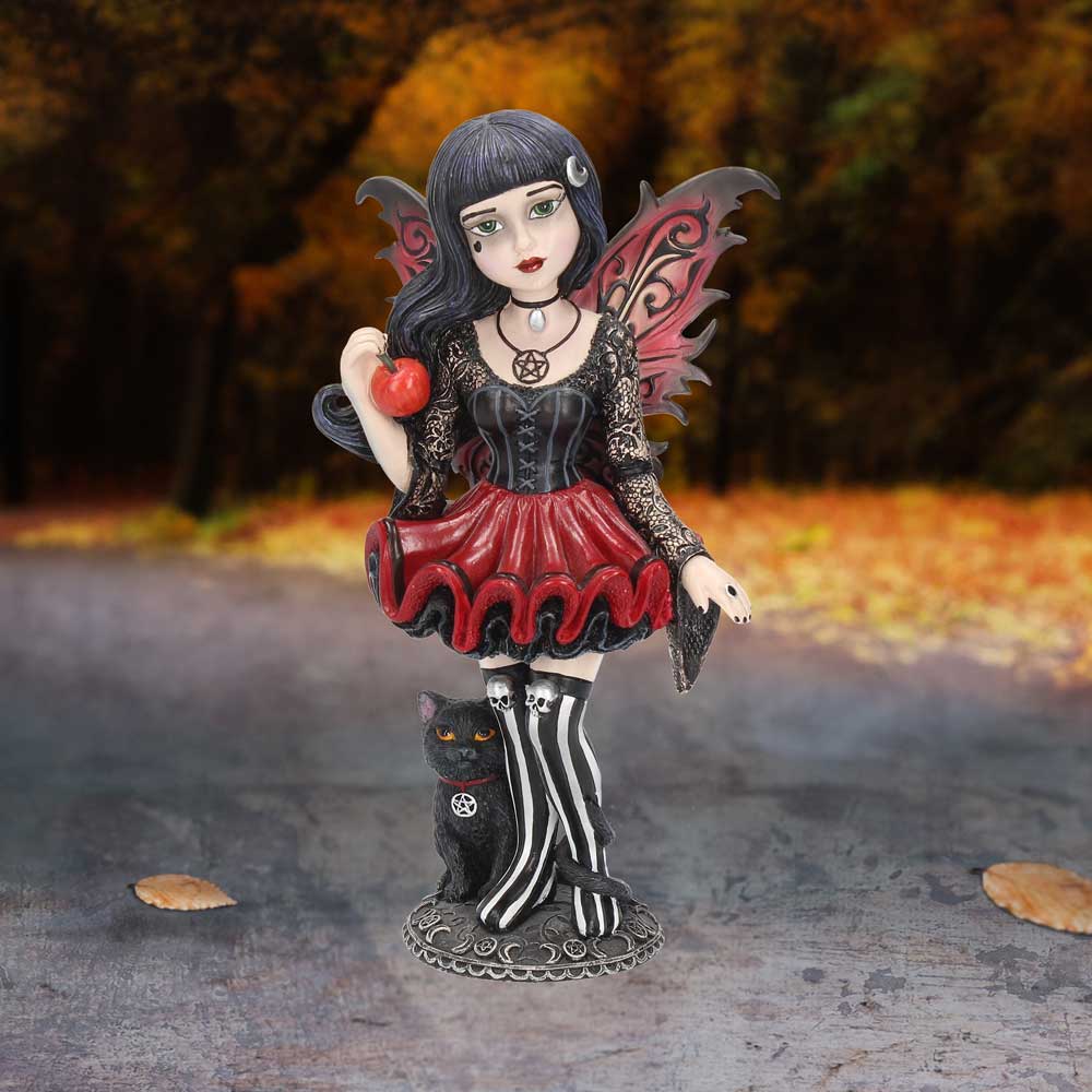 Little Shadows Hazel Figurine Gothic Fantasy Cat Fairy Ornament