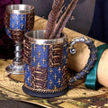 Medieval Sword Dragon Tankard Gothic Fantasy Mug
