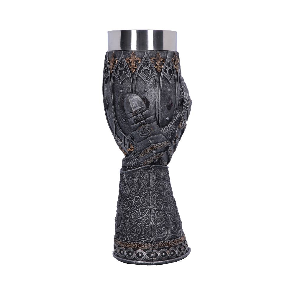 Medieval Lion Heart Gauntlet Armour Goblet