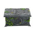 Ivy Covered Wiccan Pentagram Tarot Trinket Box