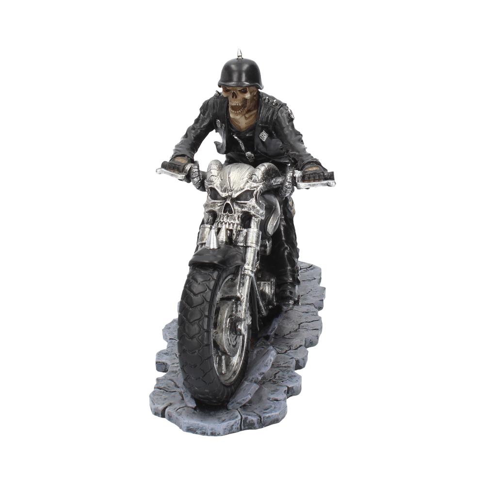 Hell on the Highway Skeleton Motorbike Ornament Figurine by James Ryman