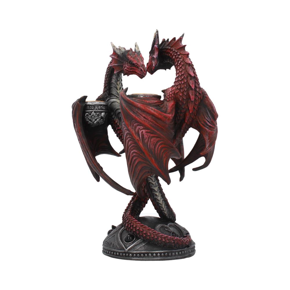 Dragon Heart Anne Stokes Valentines Edition romantic gothic candle holder