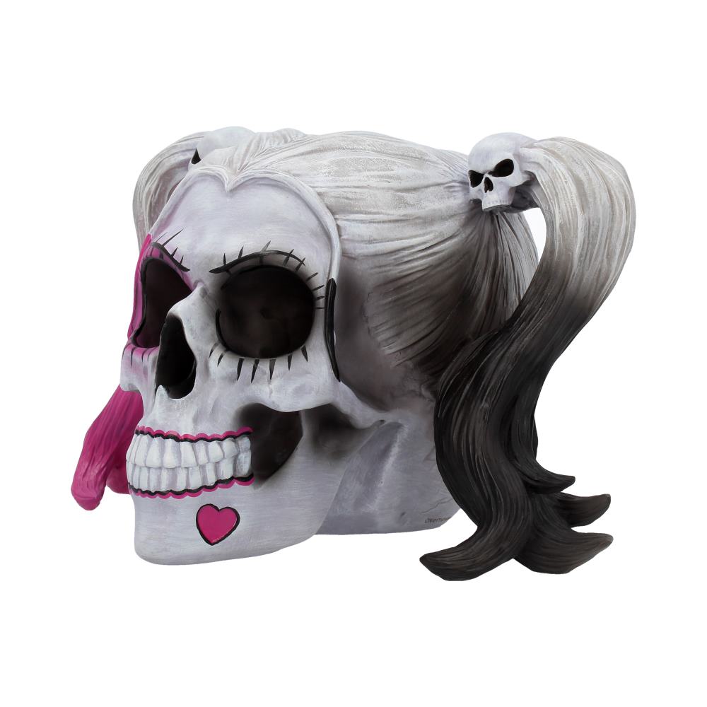 Little Monster Pigtailed Troublemaker Skull