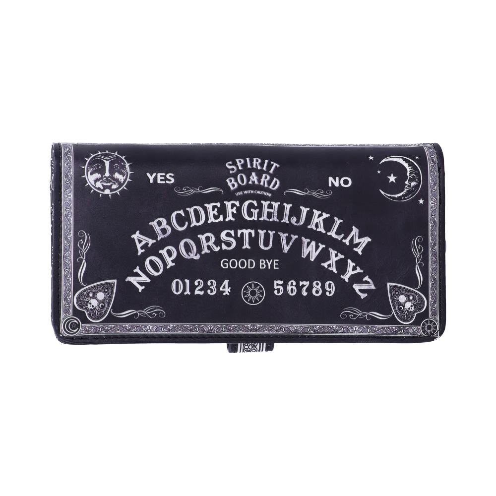 Nemesis Now Spirit Board Embossed Purse Ouija Wallet Black 18.5cm