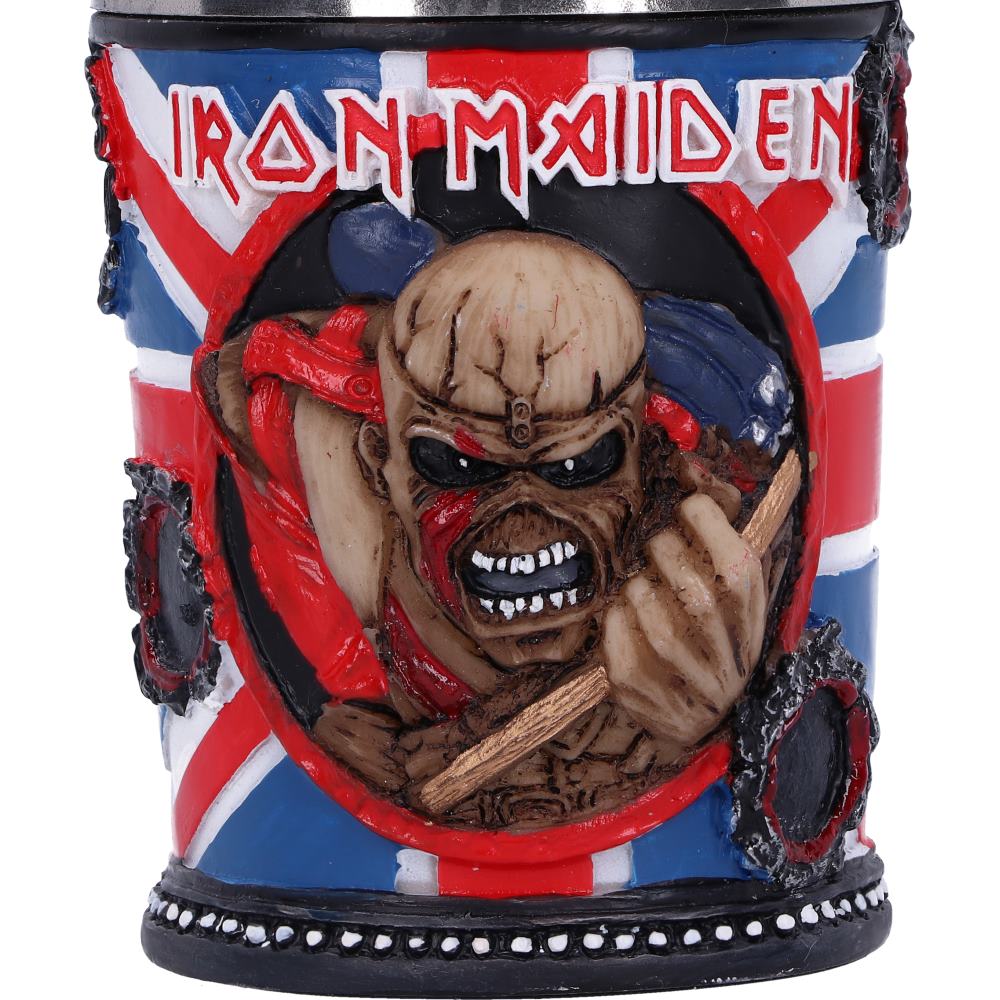 Iron Maiden Eddie The Trooper Shot Glass Officially Licensed Merchandise