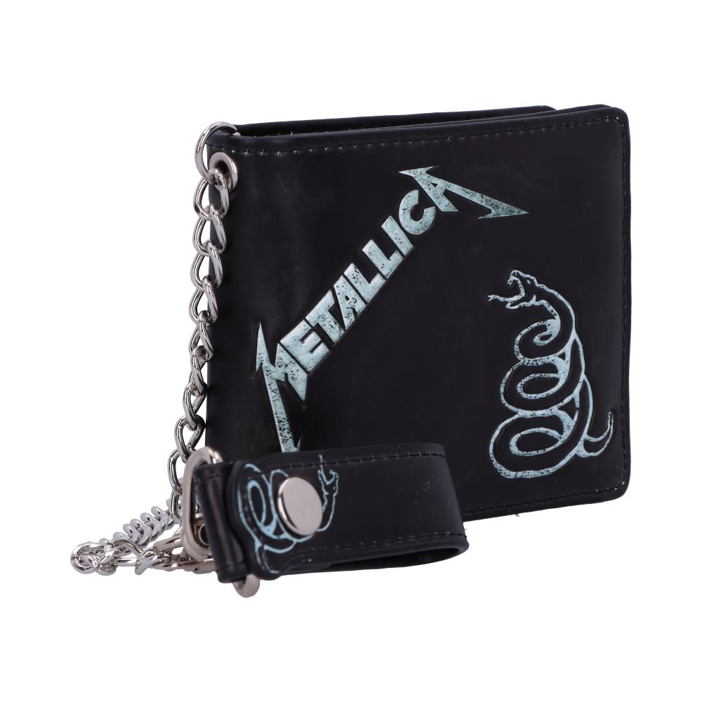 Officially licensed Metallica Black Album Wallet with Chain