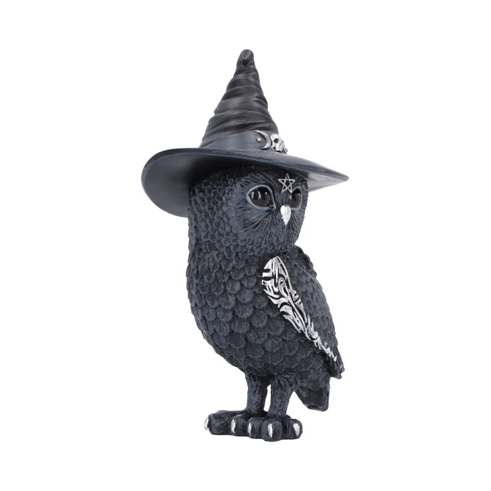 Owlocen Witches Hat Occult Owl Figurine