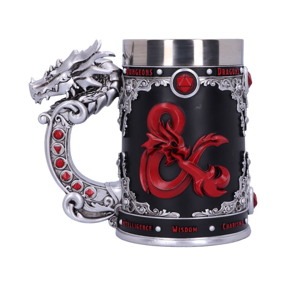Dungeons & Dragons Fantasy Role Play Die D20 Tankard