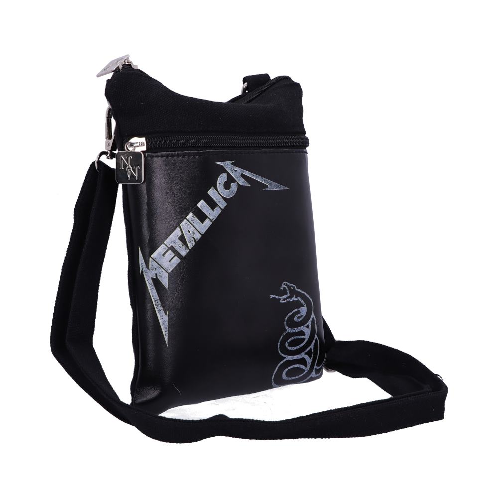 Officially Licensed Metallica The Black Album Shoulder Bag