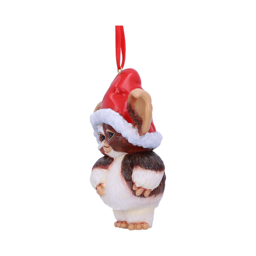 Gremlins Gizmo in Santa Hat Hanging Festive Decorative Ornament