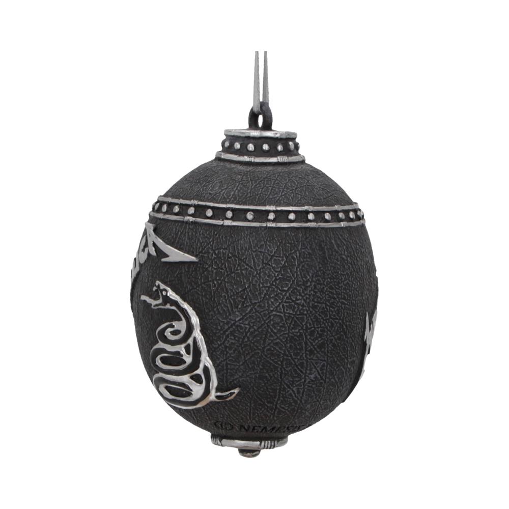 Officially Licensed Metallica Black Album Hanging Decorative Ornament