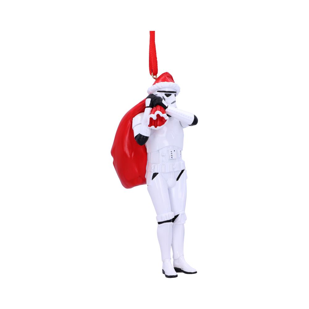 Officially Licensed Stormtrooper Santa Sack Hanging Ornament 13cm