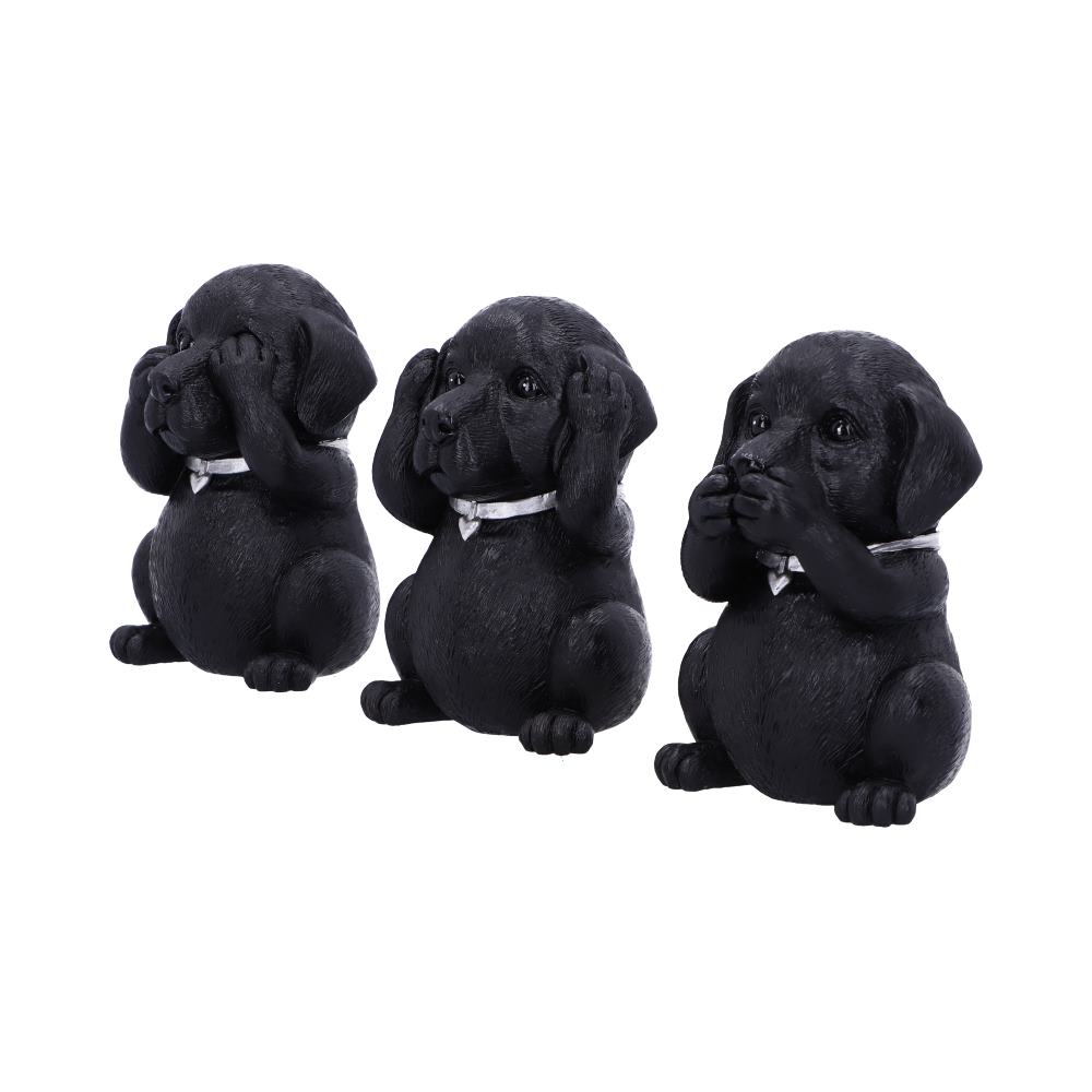 Three Wise Labradors 8.5cm