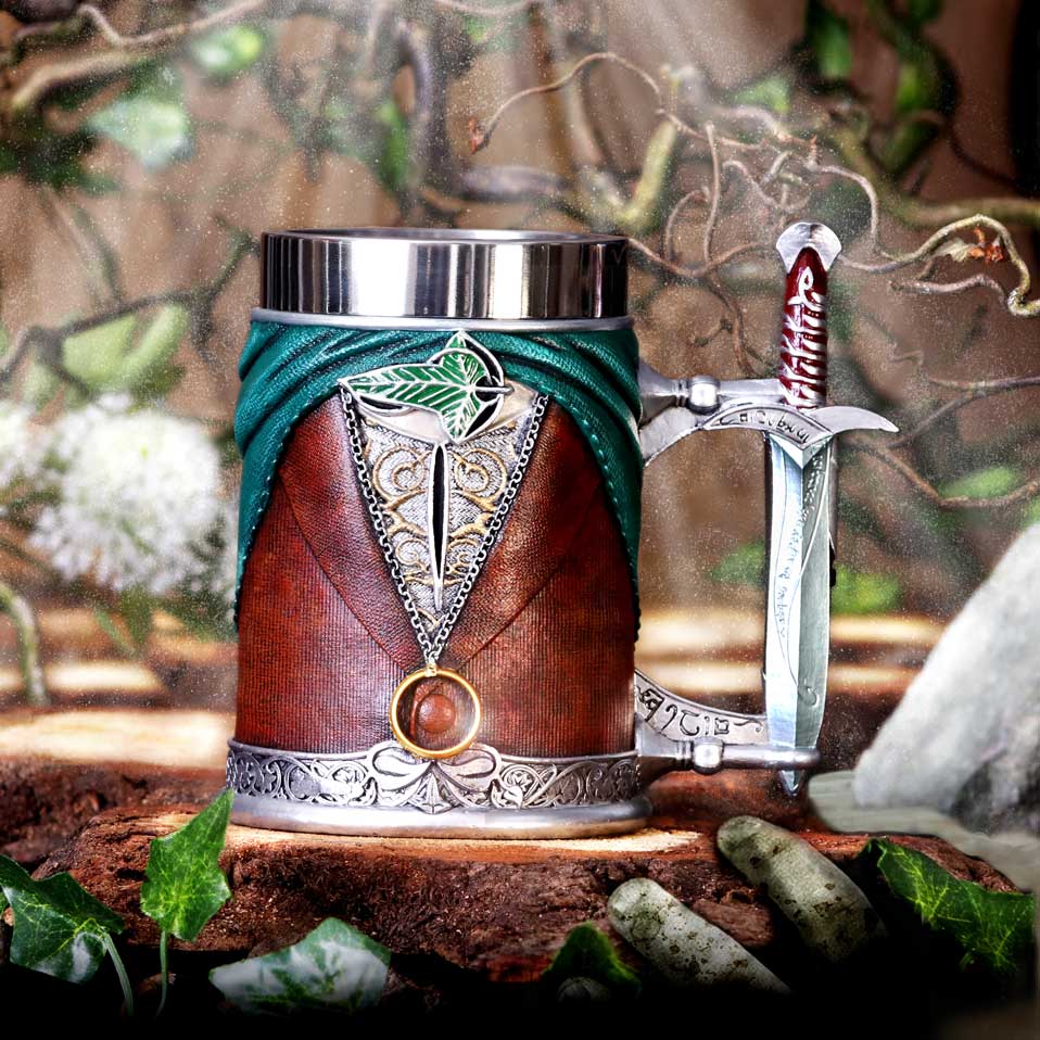 Officially Licensed Lord of the Rings Frodo Tankard 15.5cm