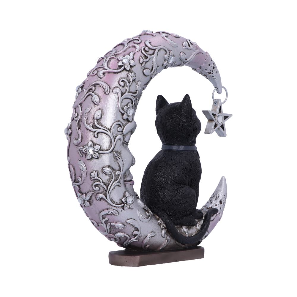 Luna Companion Moon and Cat Ornament 18.8cm