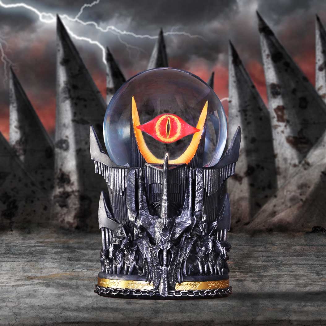 Officially Licensed Lord of the Rings Sauron Snow Globe 18cm