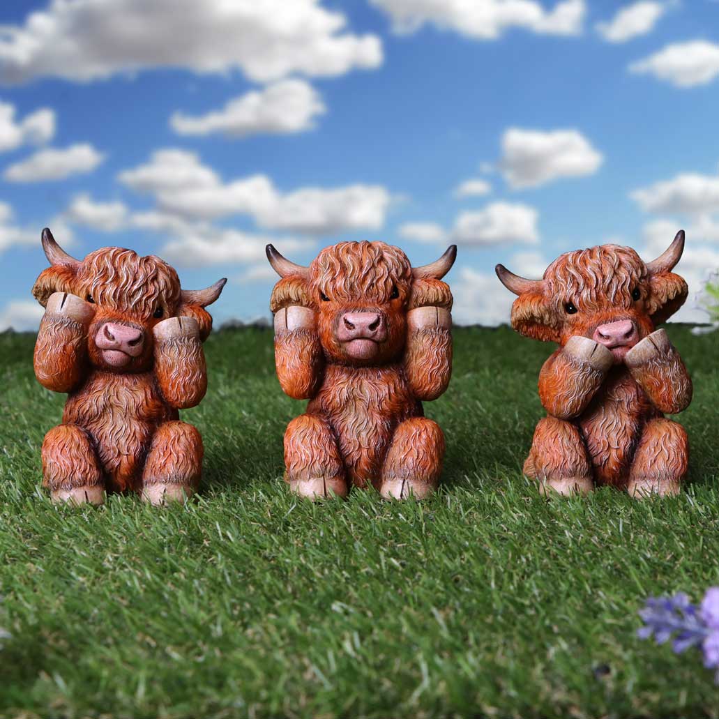 Three Wise Vampuss Figurines 9cm