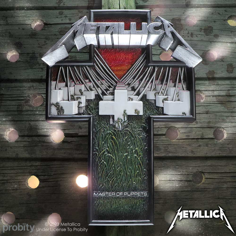 Officially Licensed Metallica Master of Puppets Wall Plaque 31.5cm