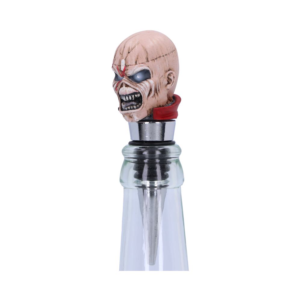 Officially Licensed Iron Maiden Eddie The Trooper Bottle Stopper 10cm