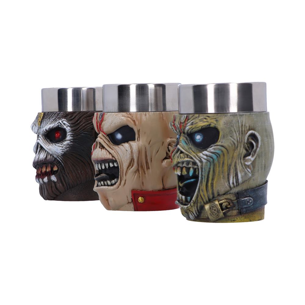 Officially Licensed Iron Maiden Eddie Shot Glass Set 9cm