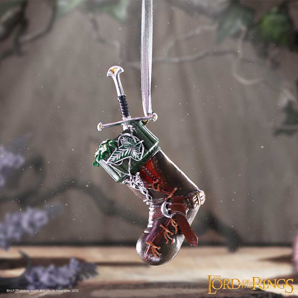 Lord of the Rings Collectible Aragorn Stocking Hanging Ornament 9cm