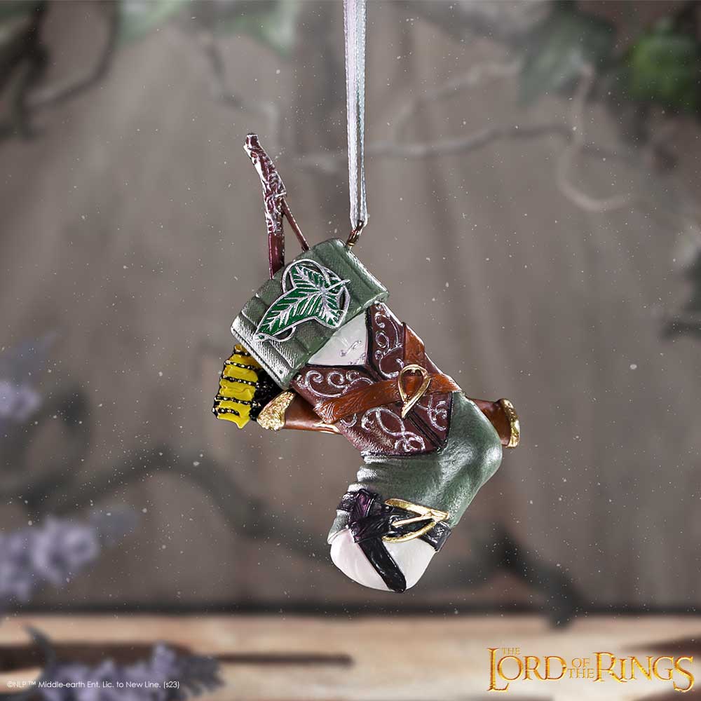 Lord of the Rings Collectible Legolas Stocking Hanging Ornament 8.8cm
