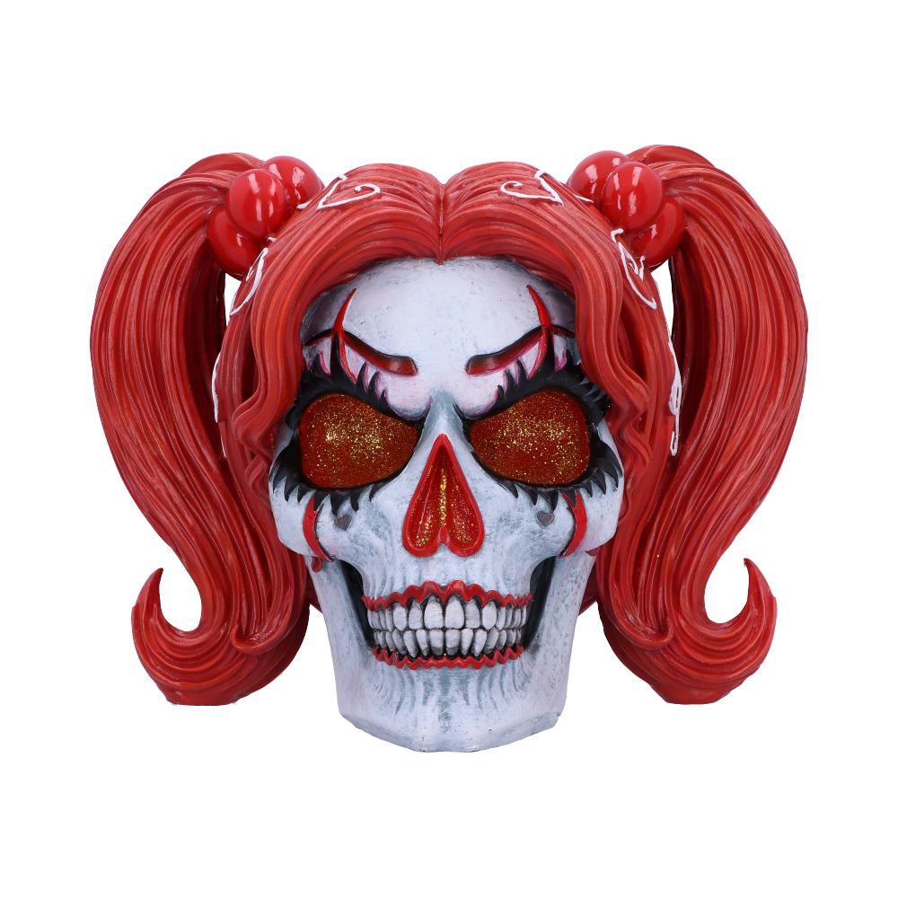 Drop Dead Gorgeous - Cackle and Chaos Clown Doll Skull