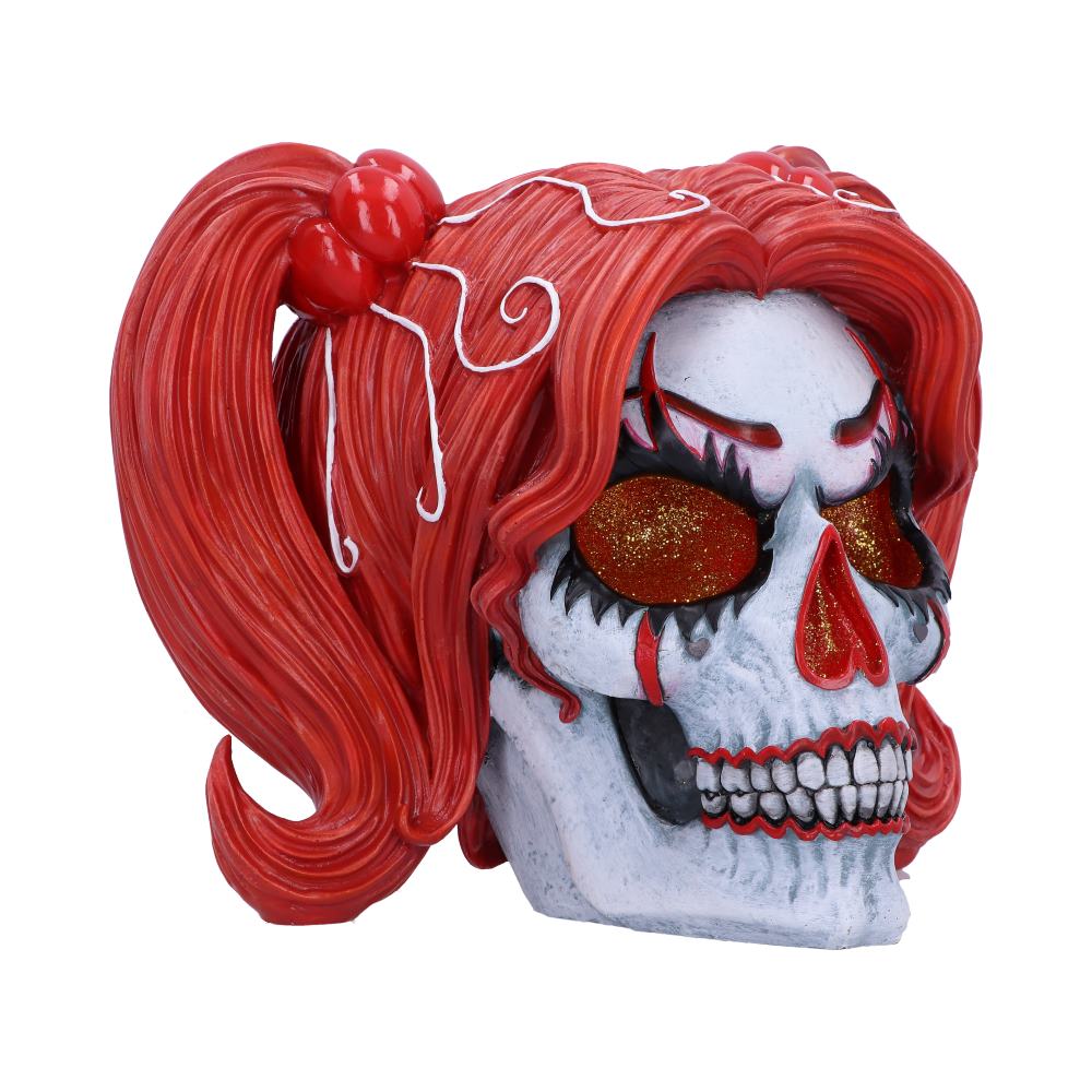 Drop Dead Gorgeous - Cackle and Chaos Clown Doll Skull