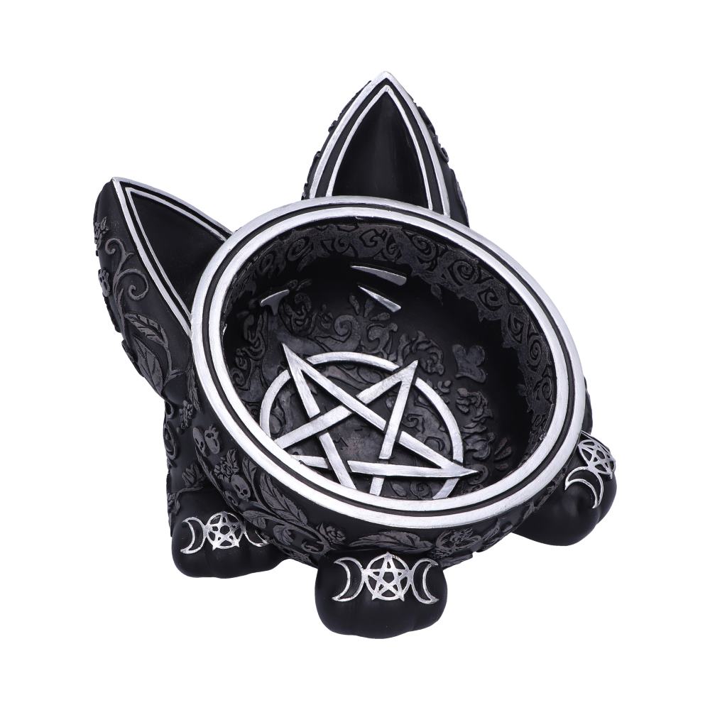 Black Cat Magic Trinket Bowl