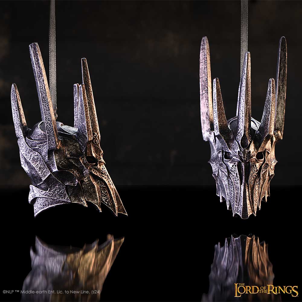 Lord of the Rings Helm of Sauron Head Hanging Ornament