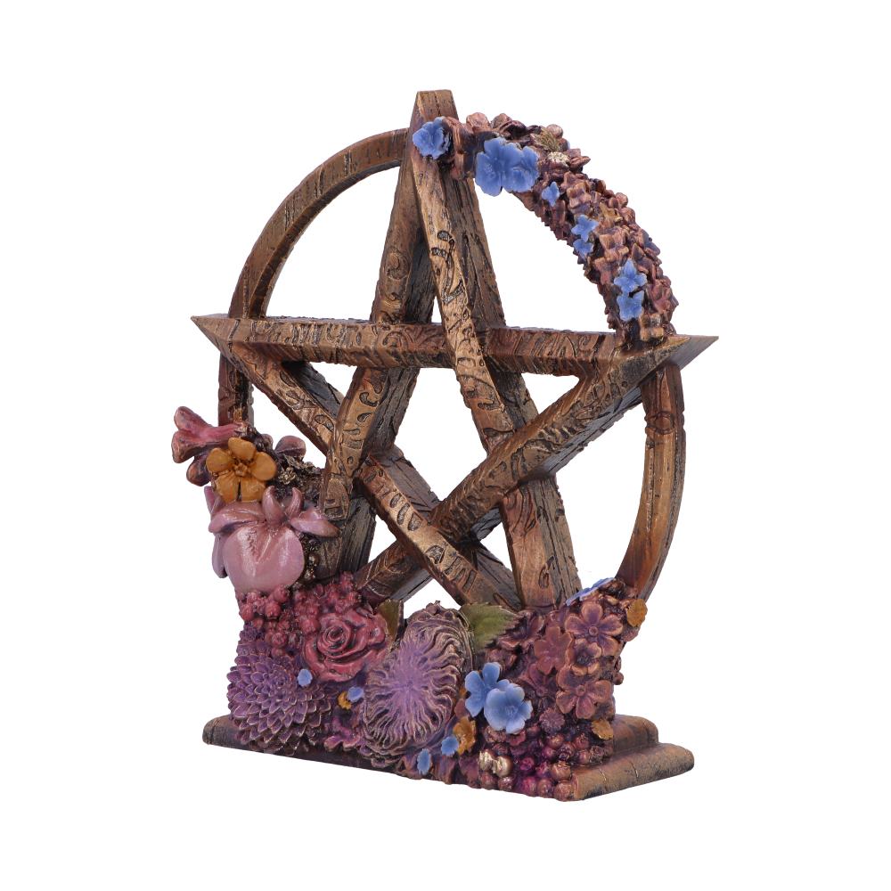 Spring Floral Decorative Pentagram Ornament