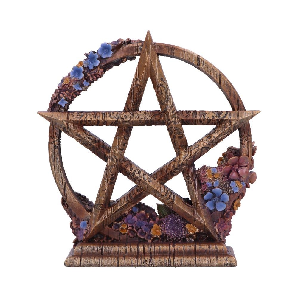 Spring Floral Decorative Pentagram Ornament