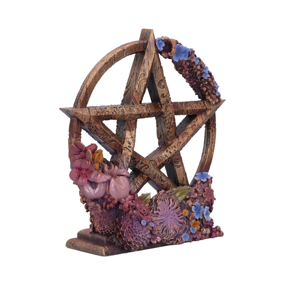 Spring Floral Decorative Pentagram Ornament