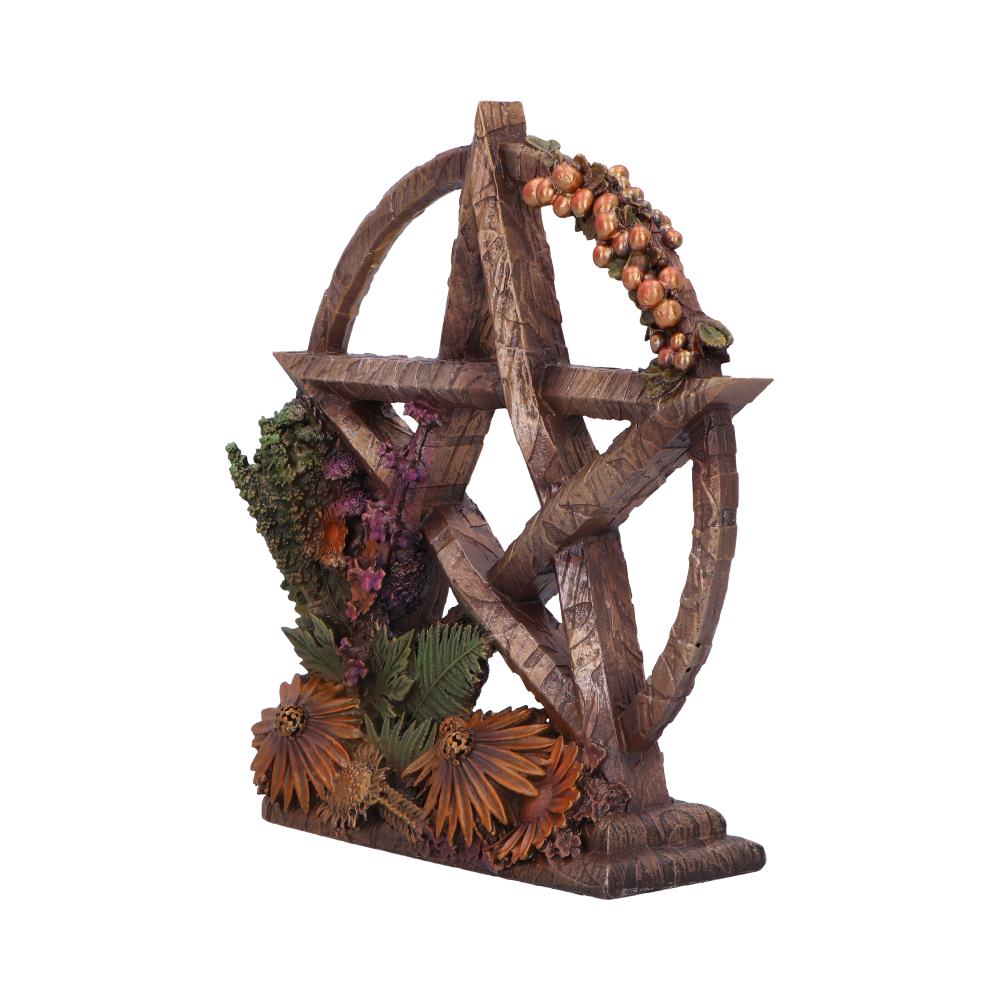 Summer Floral Decorative Pentagram Ornament