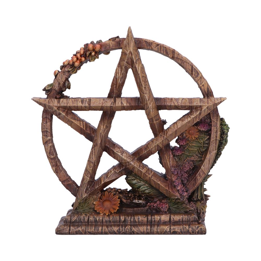 Summer Floral Decorative Pentagram Ornament