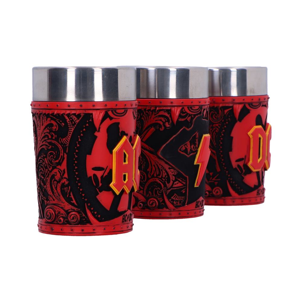 ACDC Logo Set of 3 Shot Glass Set