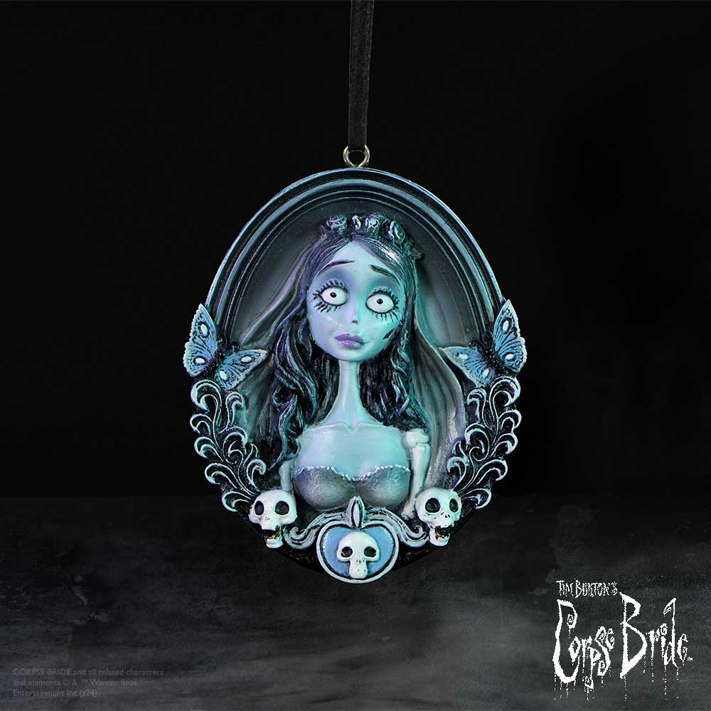 Corpse Bride Emily Portrait Hanging Ornament