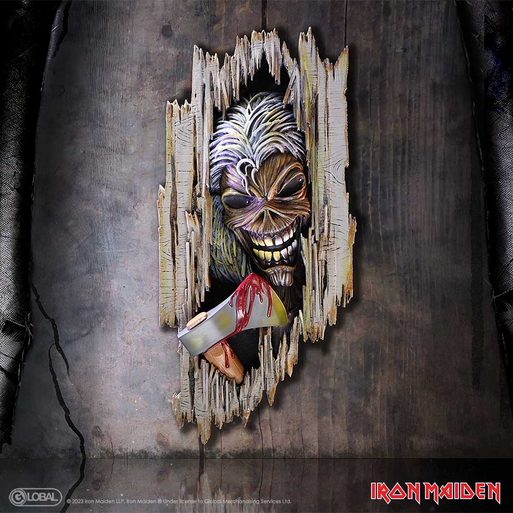 Iron Maiden Killers Eddie Wall Plaque